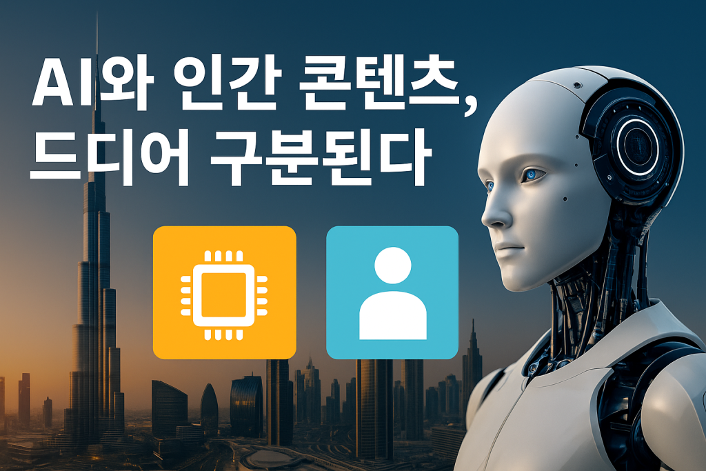 현재 이미지: AI vs 인간 콘텐츠, 드디어 구분된다