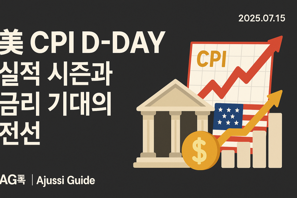 미국 CPI, TSMC 실적, 실적 시즌, 글로벌 금융 피드, 7월 15일 투자전략