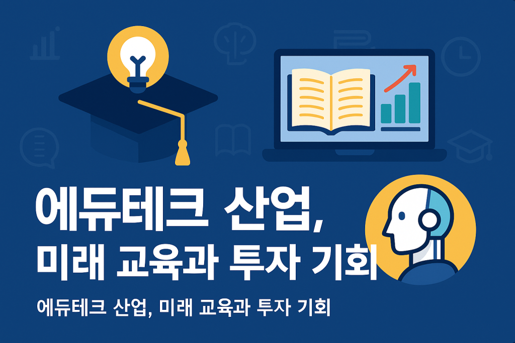 에듀테크, 미래캠퍼스, 온라인교육, 투자시장, AjussiGuide