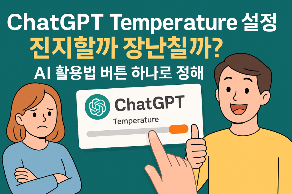 ChatGPT Temperature, ChatGPT 설정, AI 활용법, ChatGPT, AI활용, 프롬프트, Temperature, AI활용팁