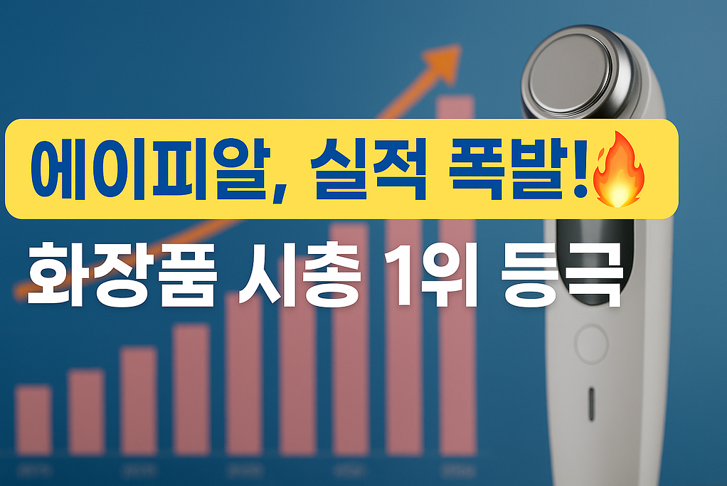 에이피알 주가 급등! 실적 폭발로 화장품 시가총액 1위 등극 1 현재 이미지: 에이피알 주가 급등, 278470, 에이피알 실적, K뷰티 수혜주, 화장품 시총 1위, APR 주식분석