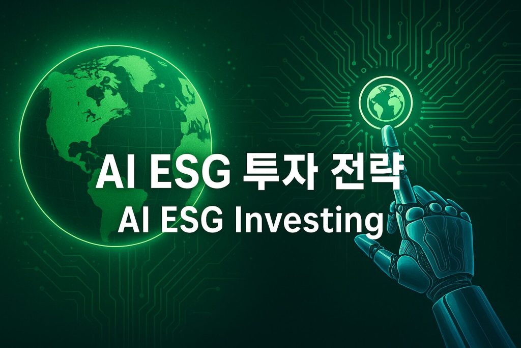 AI ESG 투자, AI ESG Investing