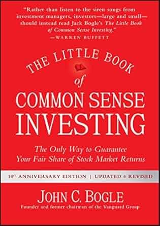 The Little Book of Common Sense Investing book cover