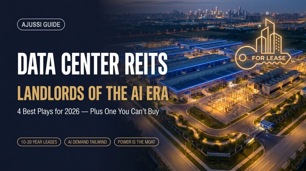 Data center REITs - AI infrastructure real estate plays 2026