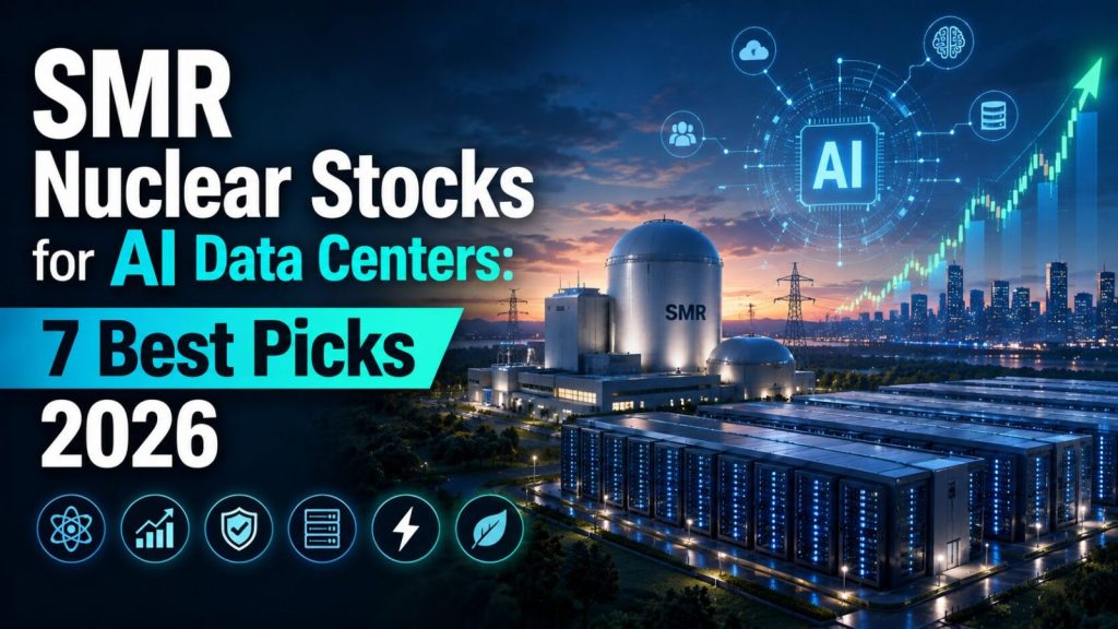 SMR nuclear stocks for AI data centers — small modular reactors powering AI data centers