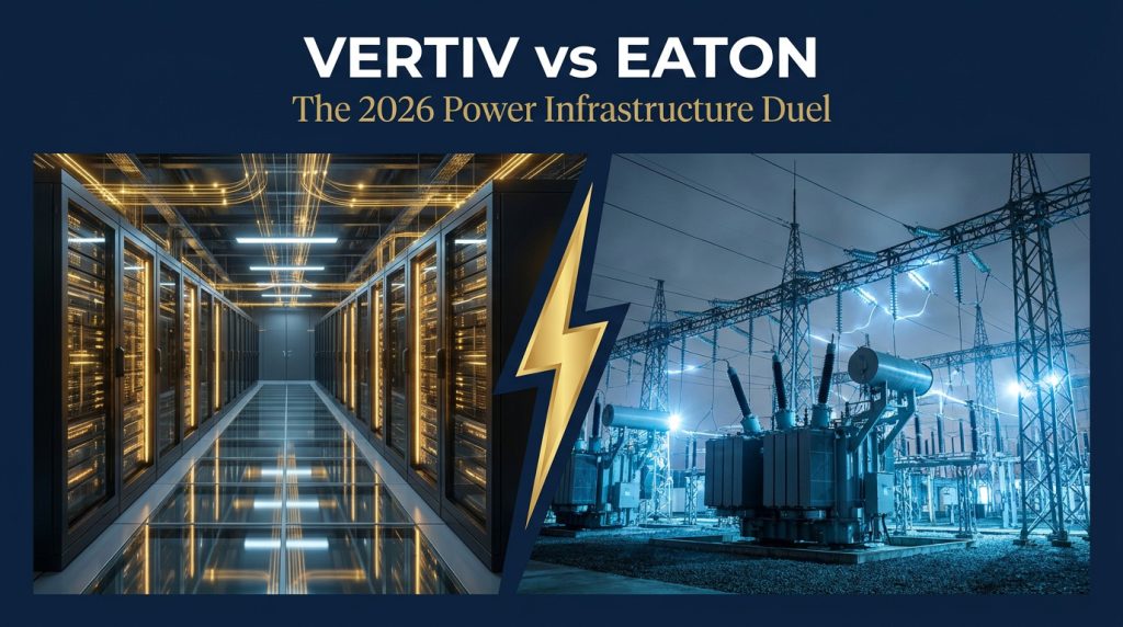 Vertiv vs Eaton Stock: 2026 Guide to the Best Power Infrastructure Play 1 Vertiv vs Eaton stock 2026 cover - power infrastructure comparison
