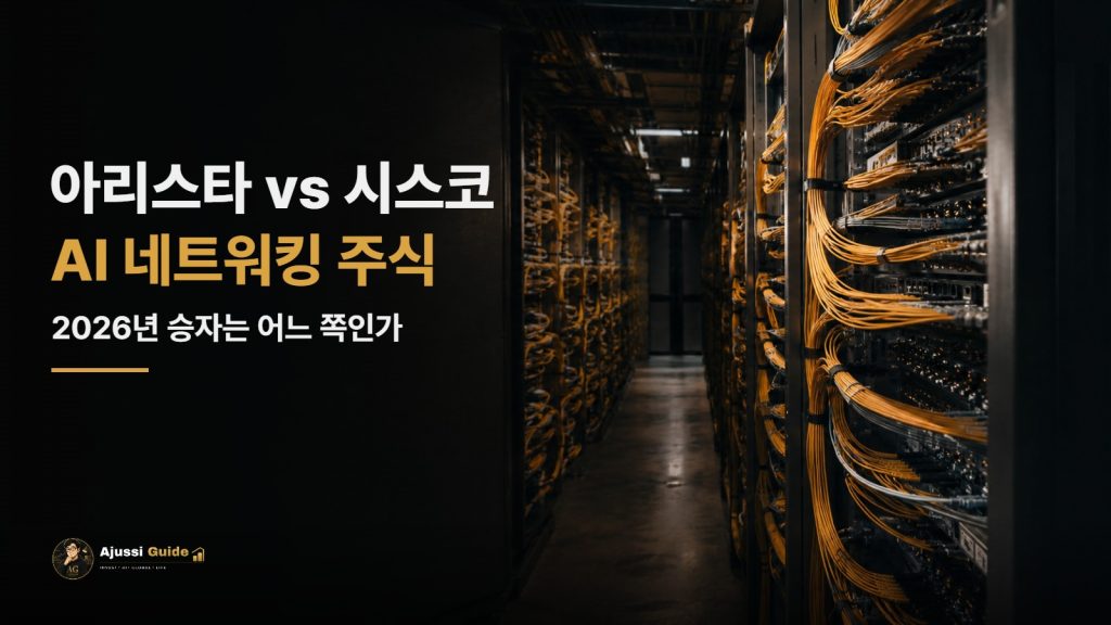 아리스타 vs 시스코, AI 네트워킹 주식 2026년 승자는 6 아리스타 vs 시스코 AI 네트워킹 주식 비교 커버