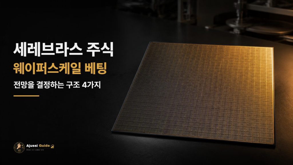 세레브라스 주식, 전망을 결정하는 구조 4가지 6 세레브라스 주식 웨이퍼스케일 커버