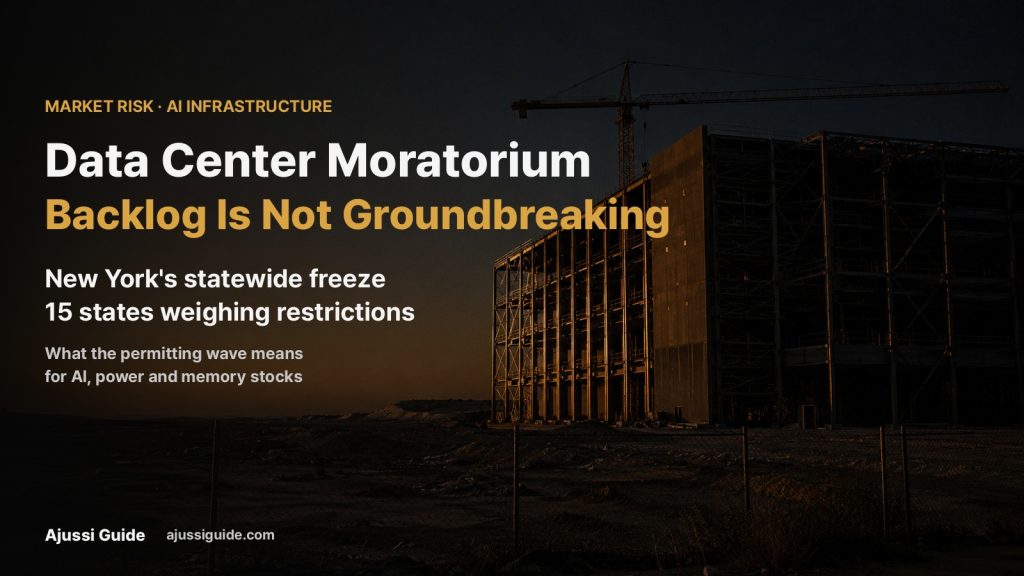 data center moratorium 2026 ai stocks impact