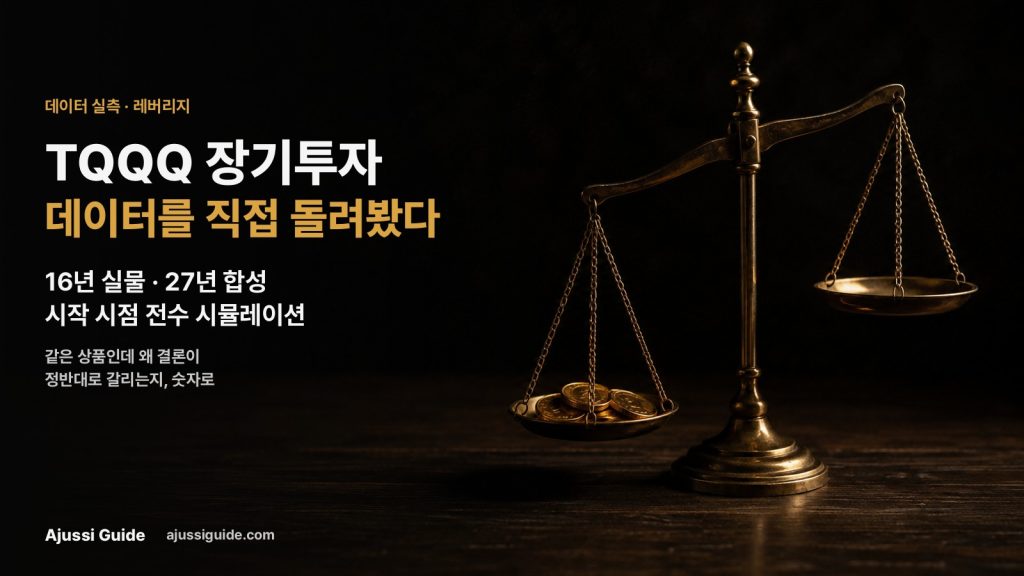 tqqq 장기투자 백테스트 데이터 실측